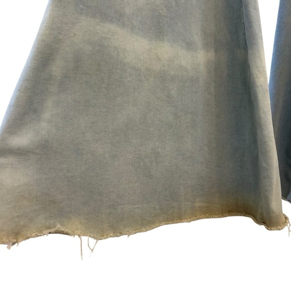 Free People Hippie 70s Bell Bottoms Flare Jeans Retro Size 26 - Picture 6 of 15